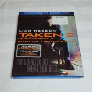 Taken 2 Blu-ray DVD Unrated Cut